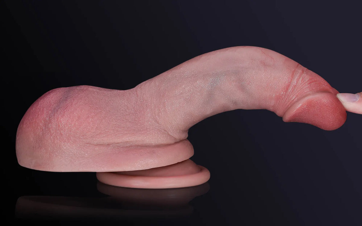 Juli 6.3 x 1.4 in - Realdick Flesh So Small Soft Thin Beginner Dildo