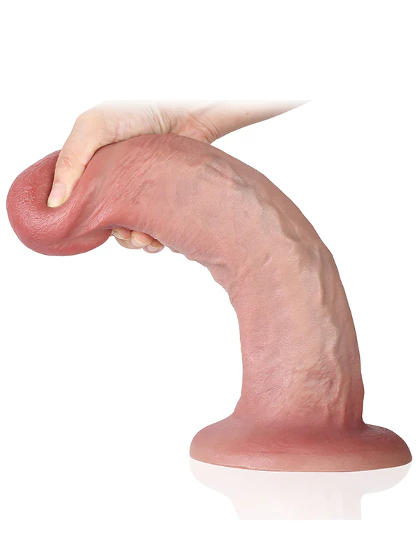 Ton 10 x 2" - Dildo Real Flesh Skin Huge Thick Dildo