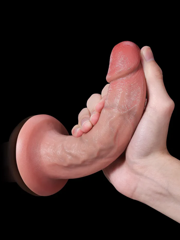 Dar 7.3 x 1.6" - Flesh Skin Realistic Dildo No Balls