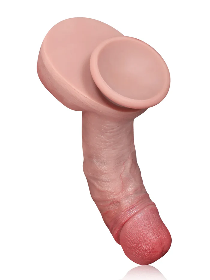 Ree – 7.6 × 2" Thick, Curved Flesh-Like G-Spot Dildo for Women