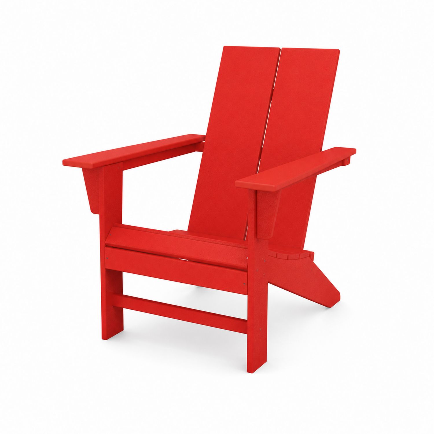 Adirondack Stuhl Kunststoff Rot 90x77x88 cm-Norvexoril