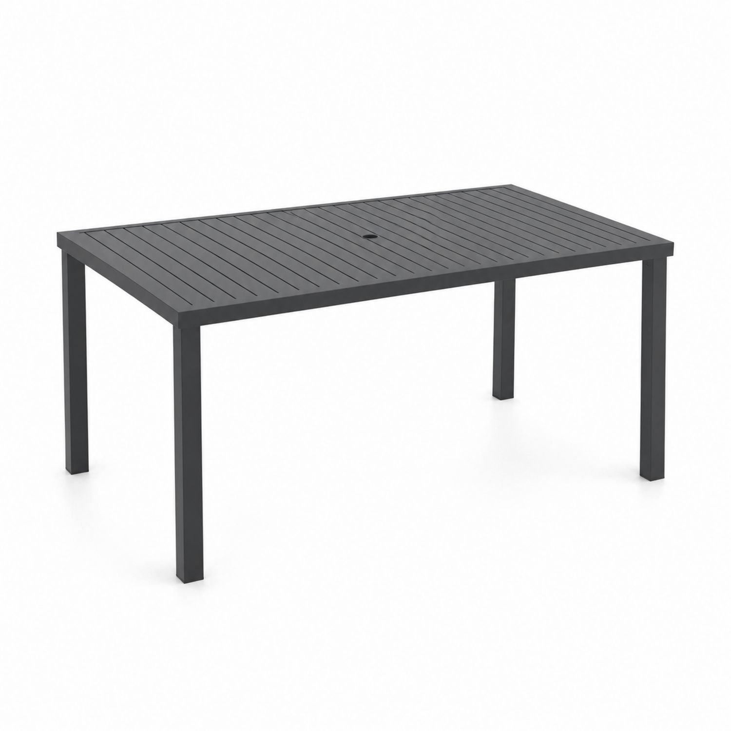 Outdoor-Esstisch Aluminium Anthrazit 180x90 cm-Norvexoril