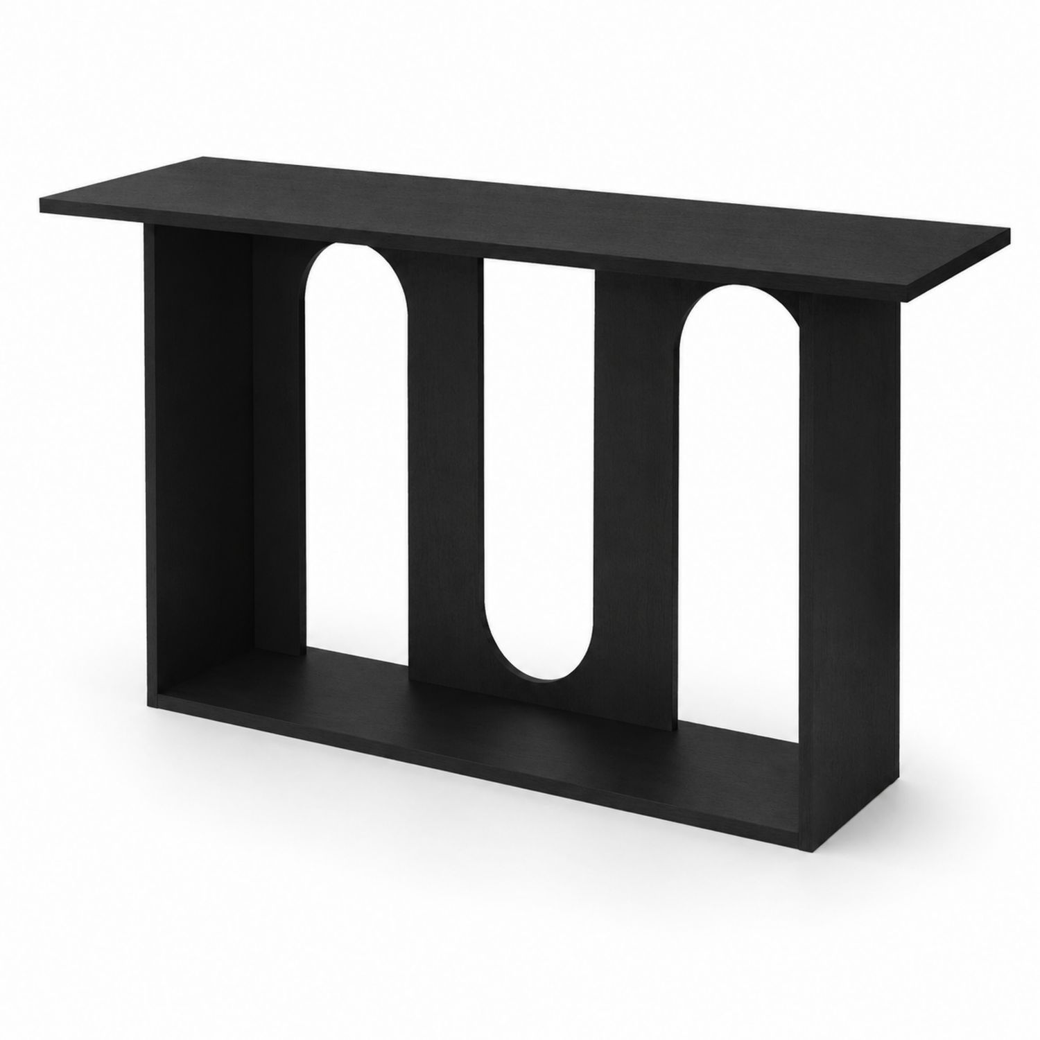 Konsolentisch MDF Schwarz-Norvexoril