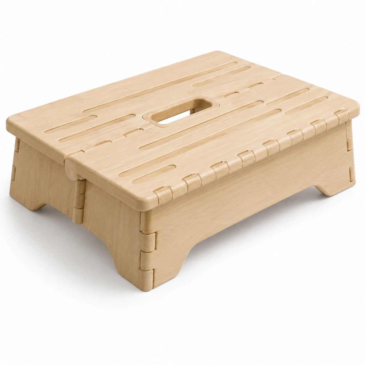 Escalon plegable acabado madera-BravelleHome