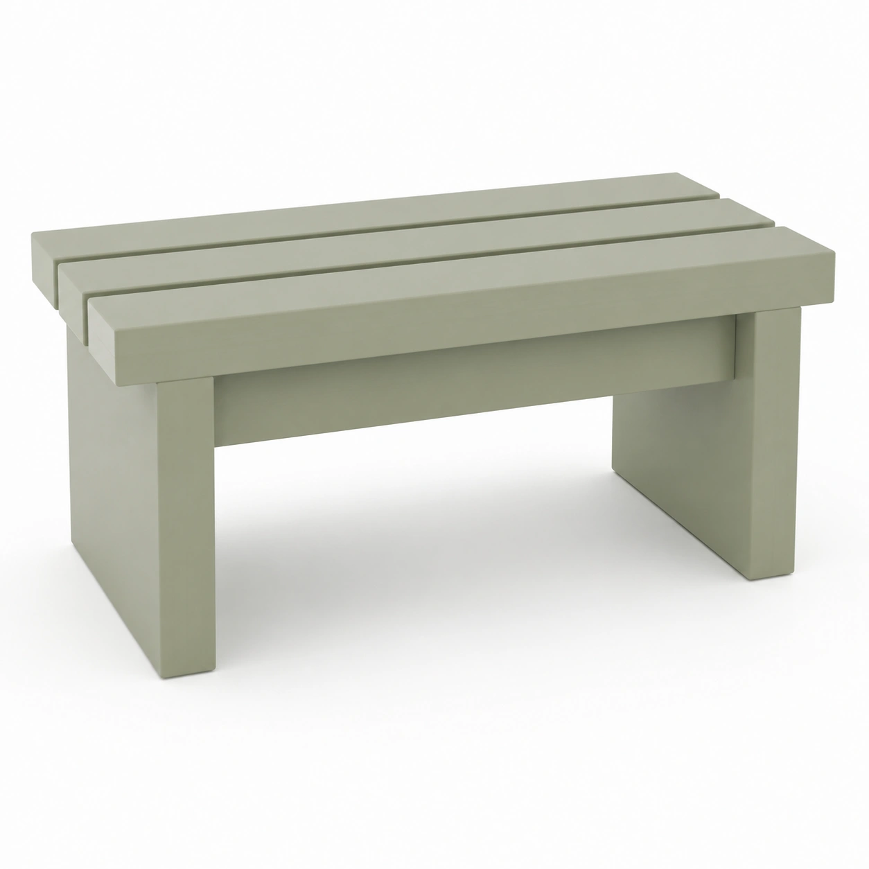 Banco de madera verde-BravelleHome
