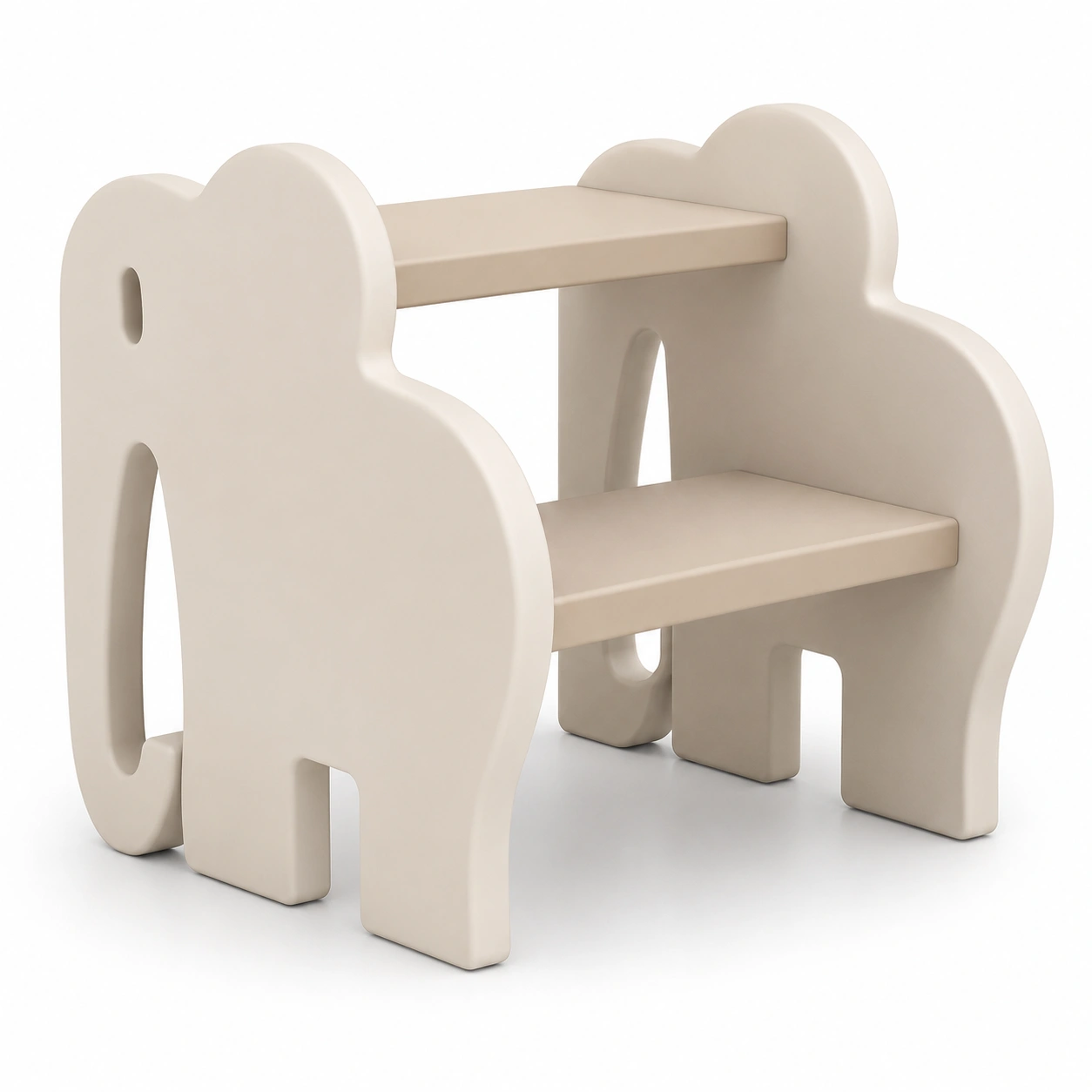 Estantería infantil doble con diseño de oso-BravelleHome