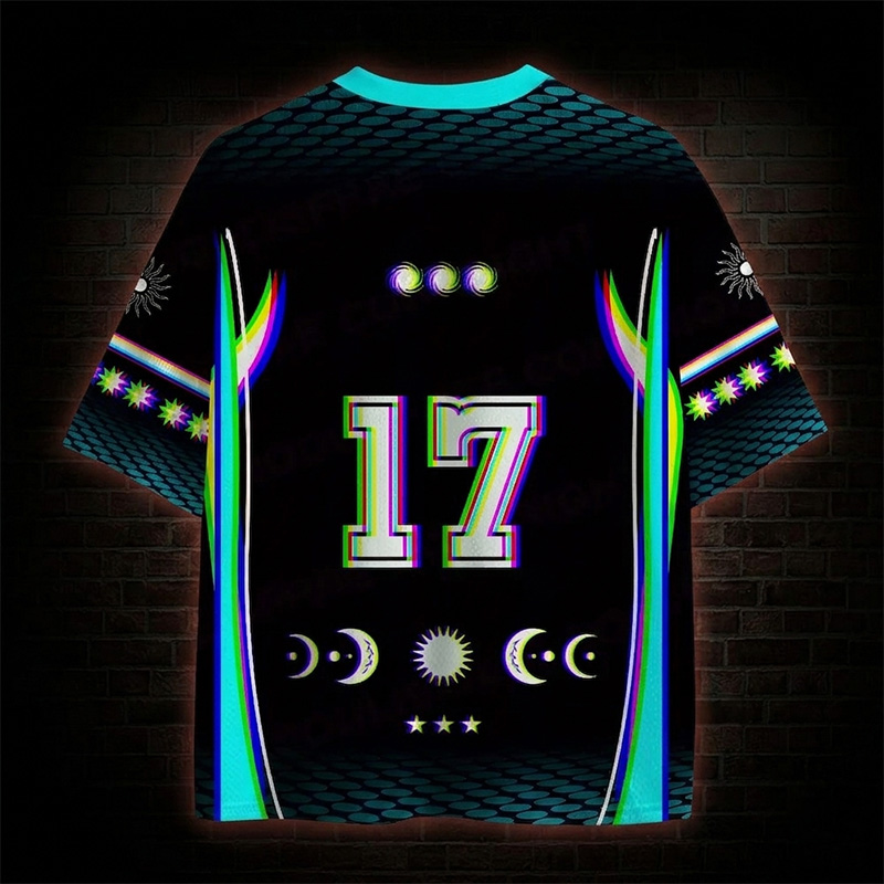 Planet Awakening Optic Lines Illusion Mesh Jersey