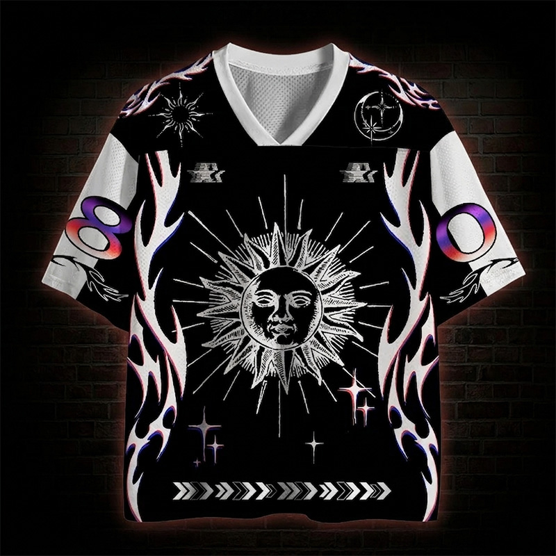 Corona Totem High-Contrast Mesh Jersey