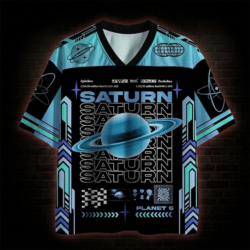 SATURN EXPLORER Galactic Data Mesh Jersey