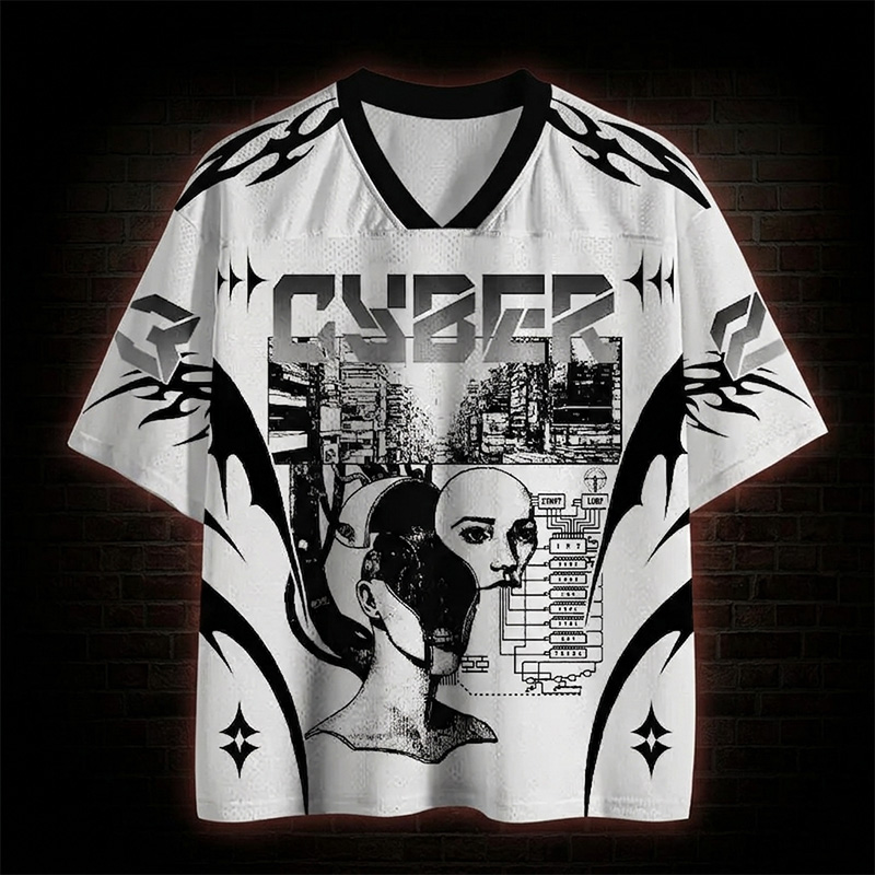 The Future Within CYBER Graphic Mesh Jersey