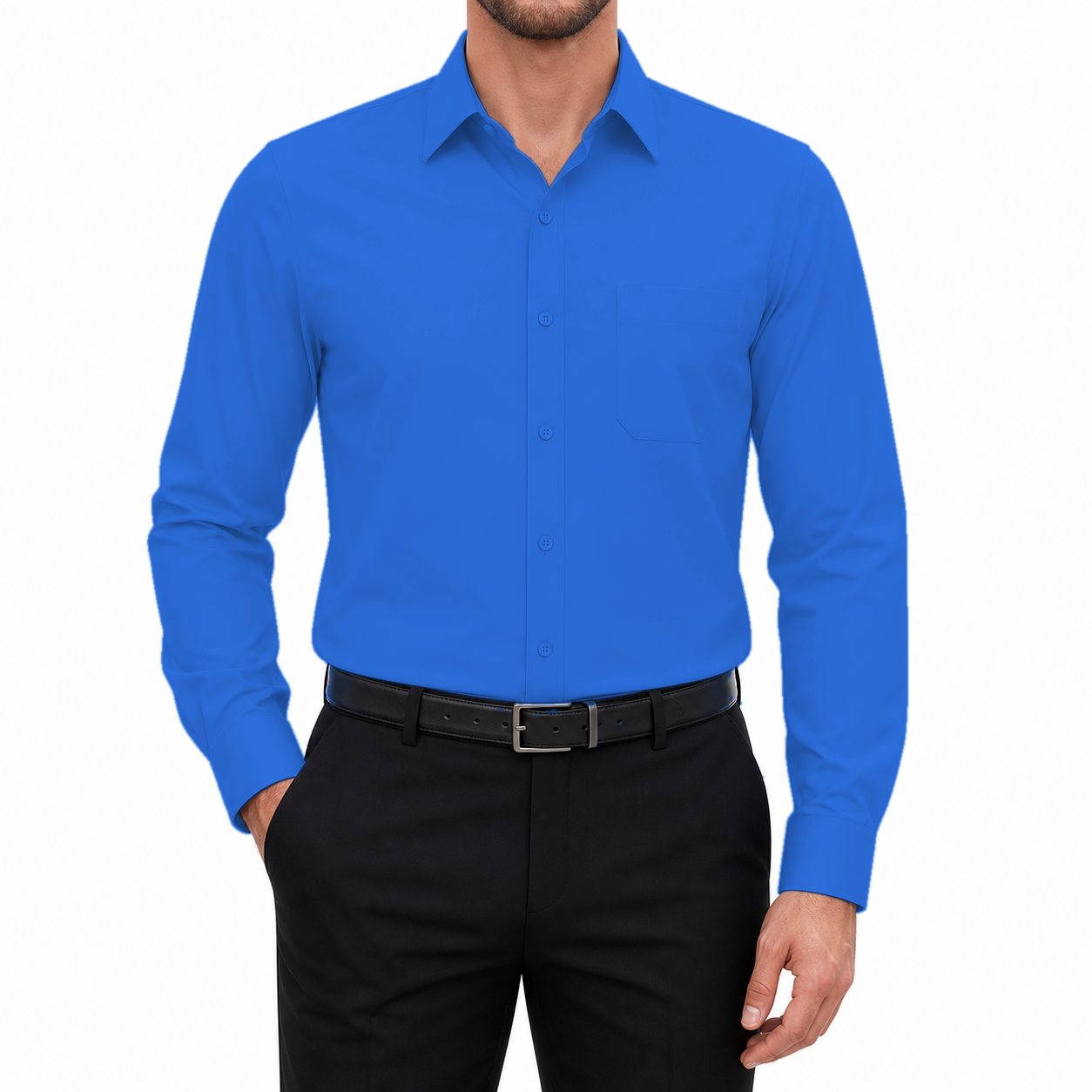 Royal Blue dress shirt 8-Pack
