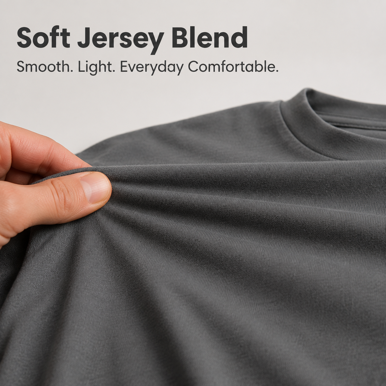 Men's Premium Fitted Crew Neck T-Shirt Bundle Pack