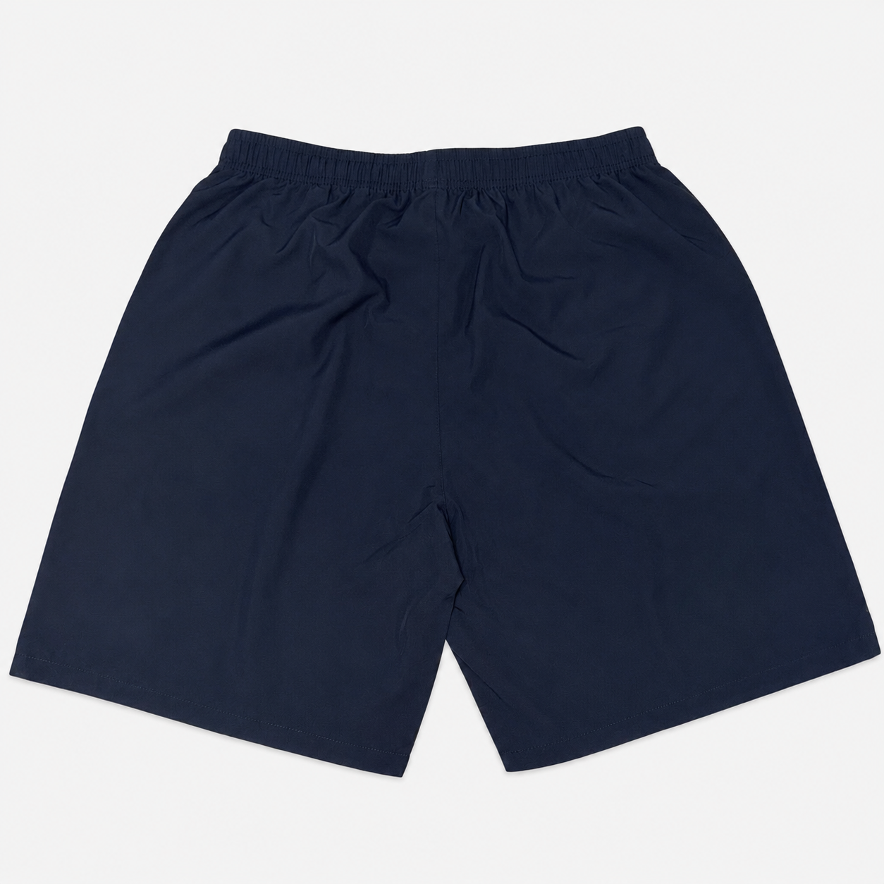 Men's zipper pocket shorts back view