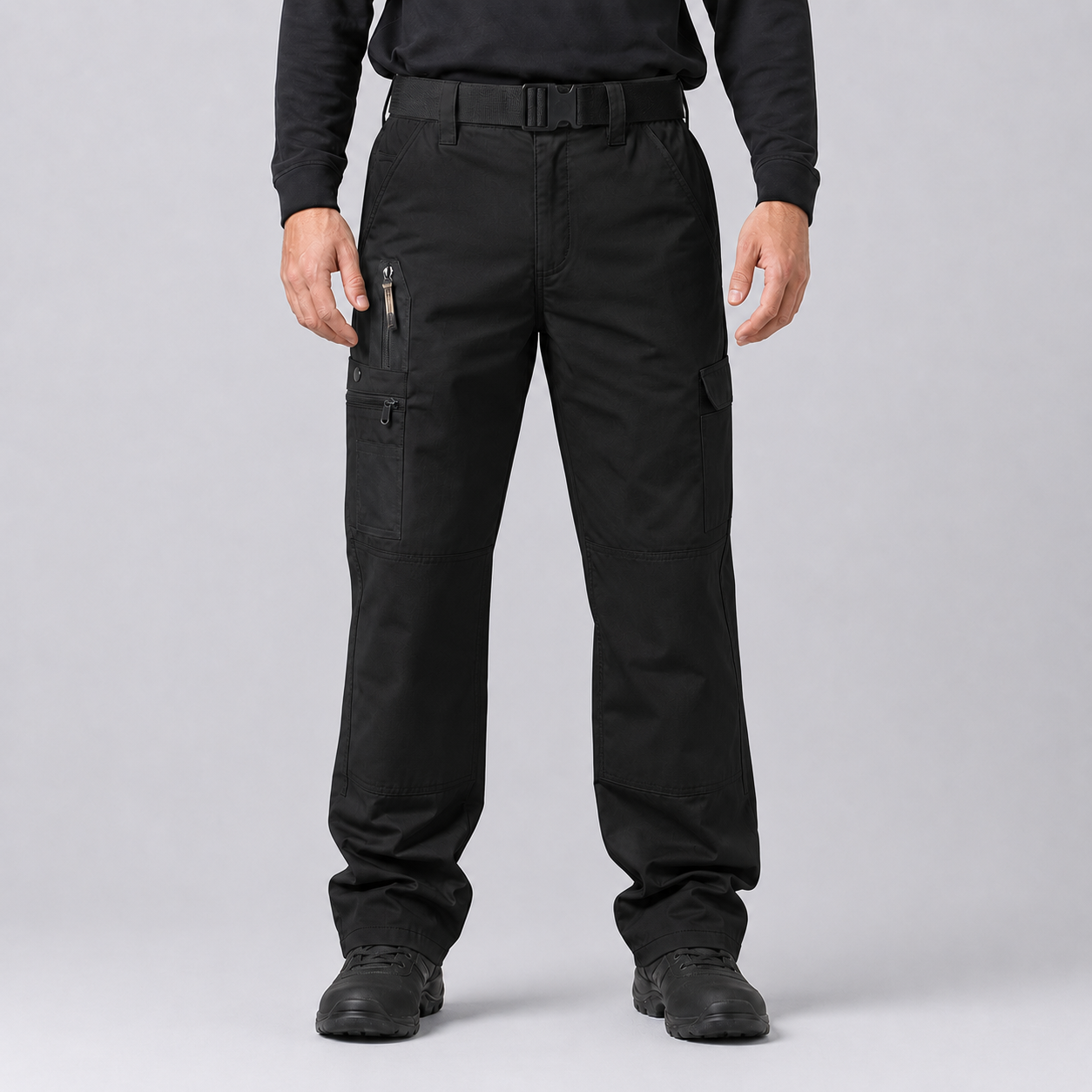 Charcoal Gray 4-Pack men's tactical cargo pants