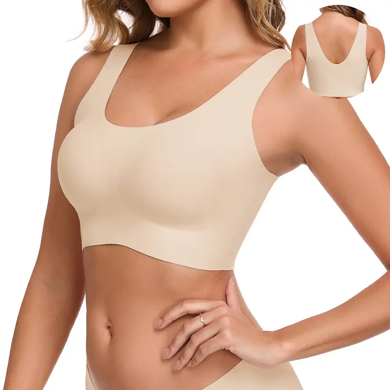 Mixed 8-pack seamless wireless bra bundle