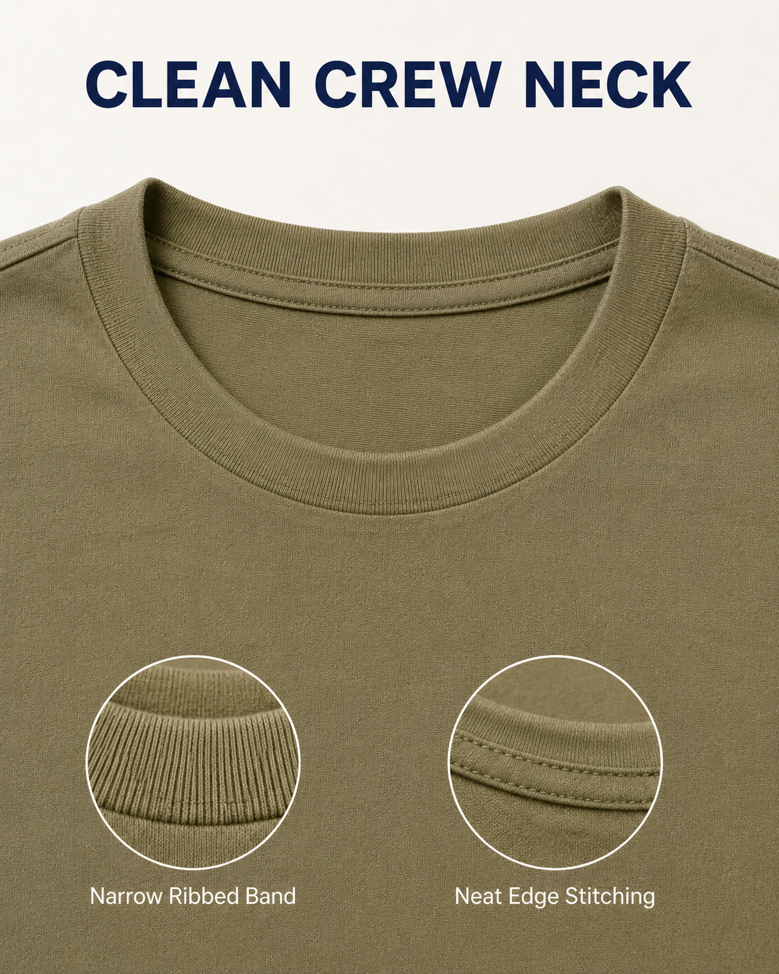 Men's Premium Fitted Crew Neck T-Shirt Bundle Pack