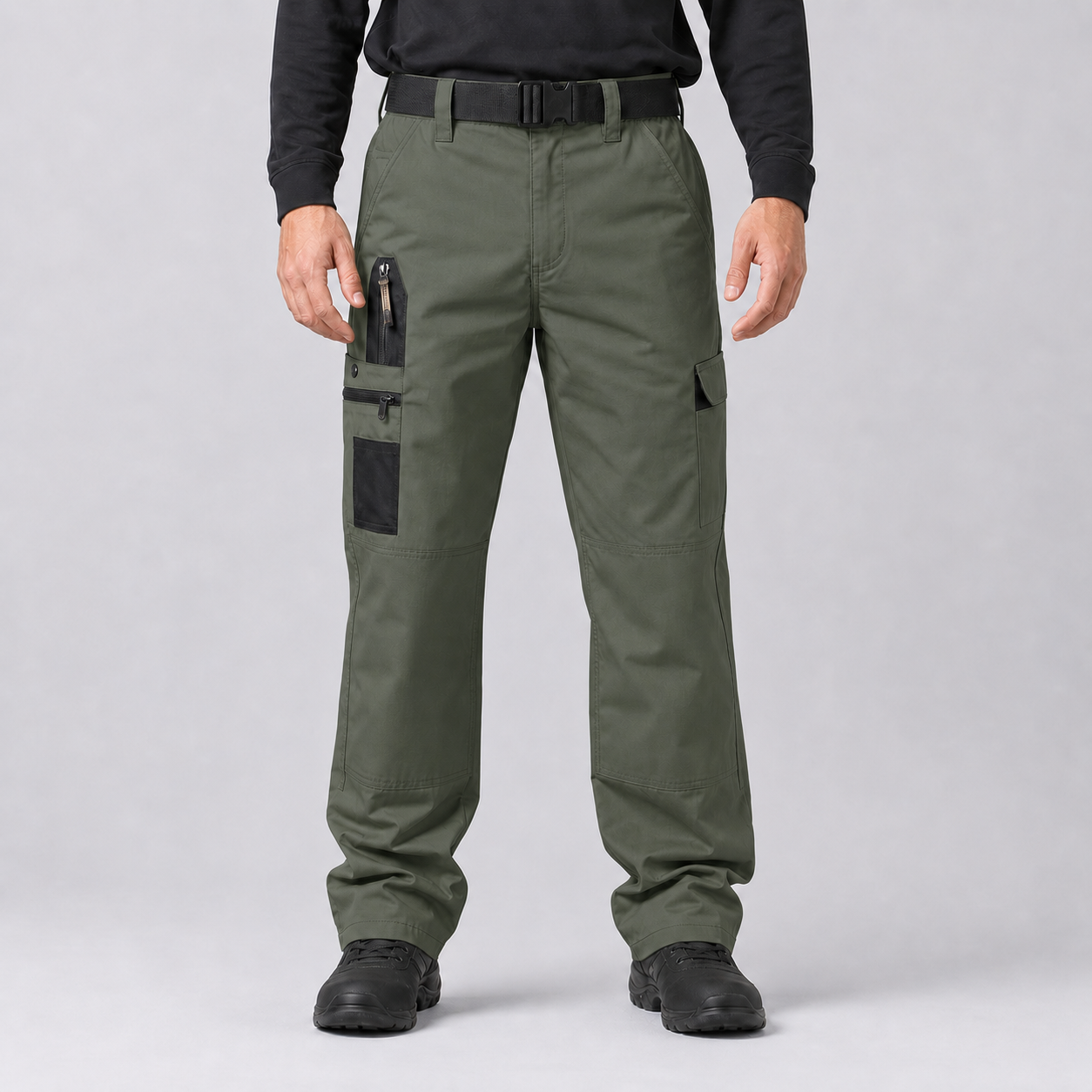 Stone Gray 4-Pack men's tactical cargo pants