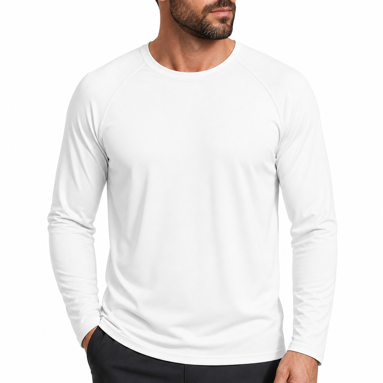 Seam and sleeve detail