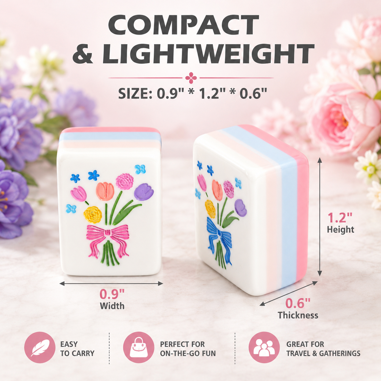 Floral mahjong