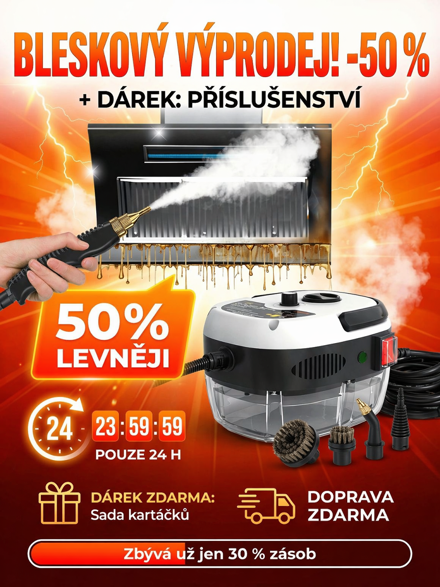 【Certifikace TÜV】Vysokotlaký parní čistič, doba předehřevu 3 sekundy, 99,89% fyzikální sterilizace