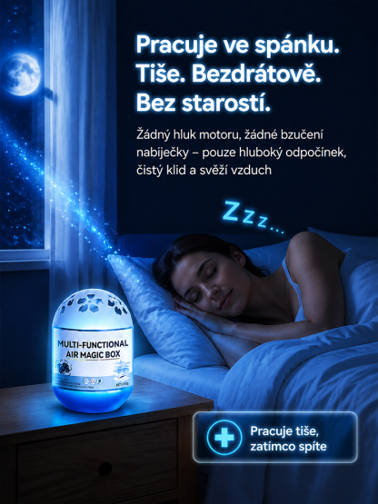 [Výkonné čištění: Odstraňuje 99,9 % mikronového prachu] Magická krabička na odstraňování prachu