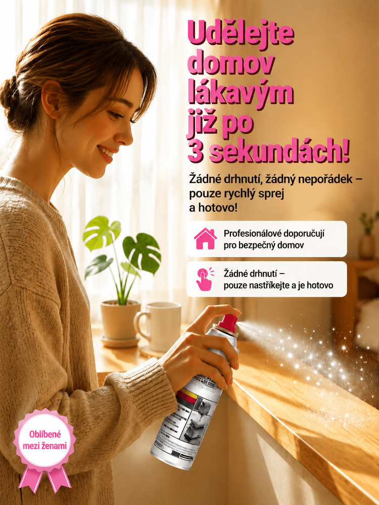 Rychleschnoucí penetrační hydroizolační sprej – stačí nastříkat: Vodotěsný za 60 sekund s životností až 30 let!