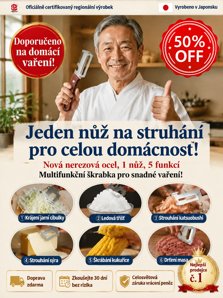 [Odolnost proti korozi po dobu 20 let]Multifunkční nerezová škrabka na ovoce a zeleninu 3 v 1 – ultra tenké loupání (0,8 mm) a krájení na nudličky