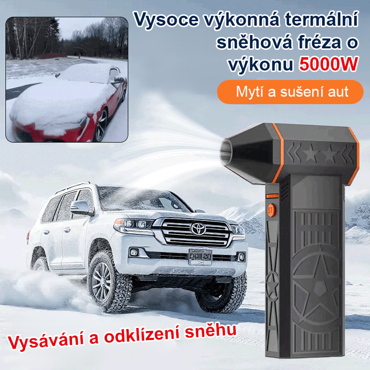 🚀 Konec namáhavému odklízení sněhu a listí: Multifunkční fukar 4v1 vyčistí 200 m² za pouhé 3 minuty