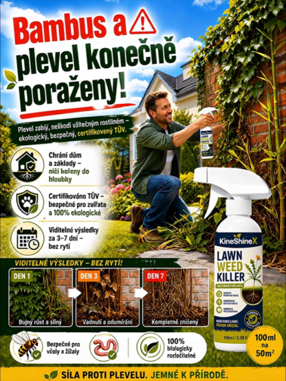 [Konec drahým zahradnickým pracím] Domácí odstraňovač plevele – ničí odolné bambusové kořeny a plevel přímo u kořene