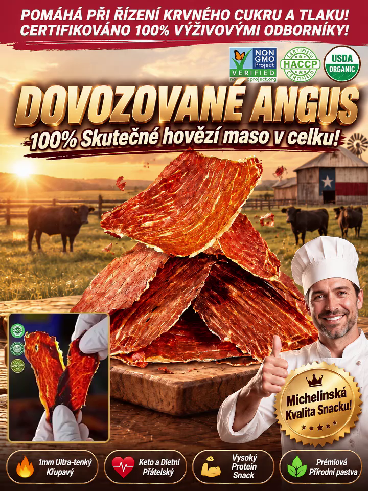 Prémiové hovězí Angus | Low-Carb šetrné k hladině cukru v krvi | Každodenní podpora svalů