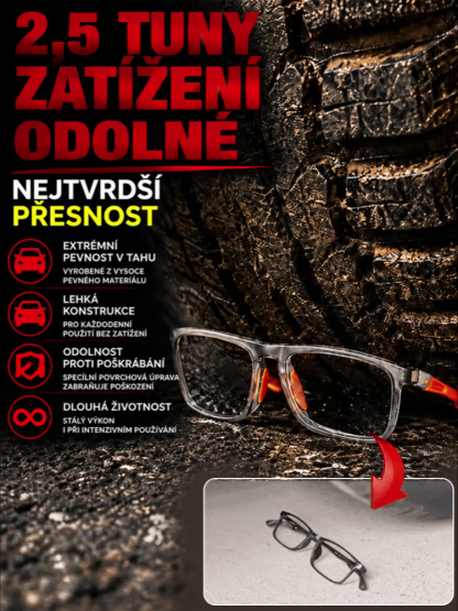 Bez nutnosti měření zraku! Progresivní brýle s AI: ostré vidění na blízko i do dálky v jedněch brýlích!