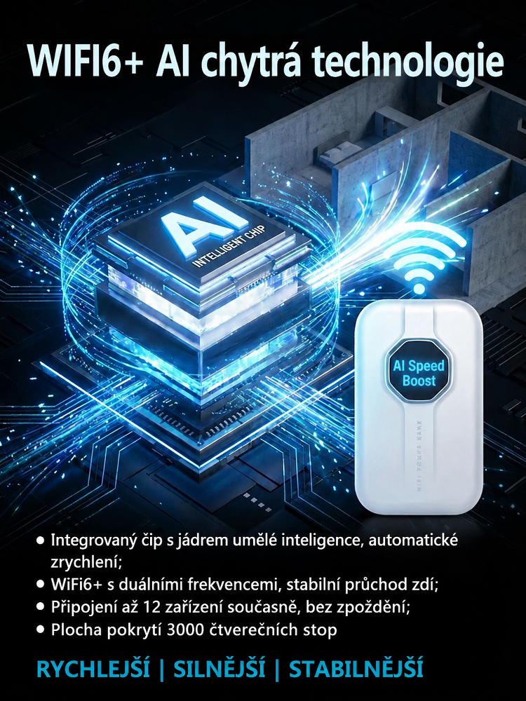 [Globální pokrytí, doživotní bezplatná služba] Neomezená přenosná Wi-Fi, není potřeba SIM karta ani síťový kabel