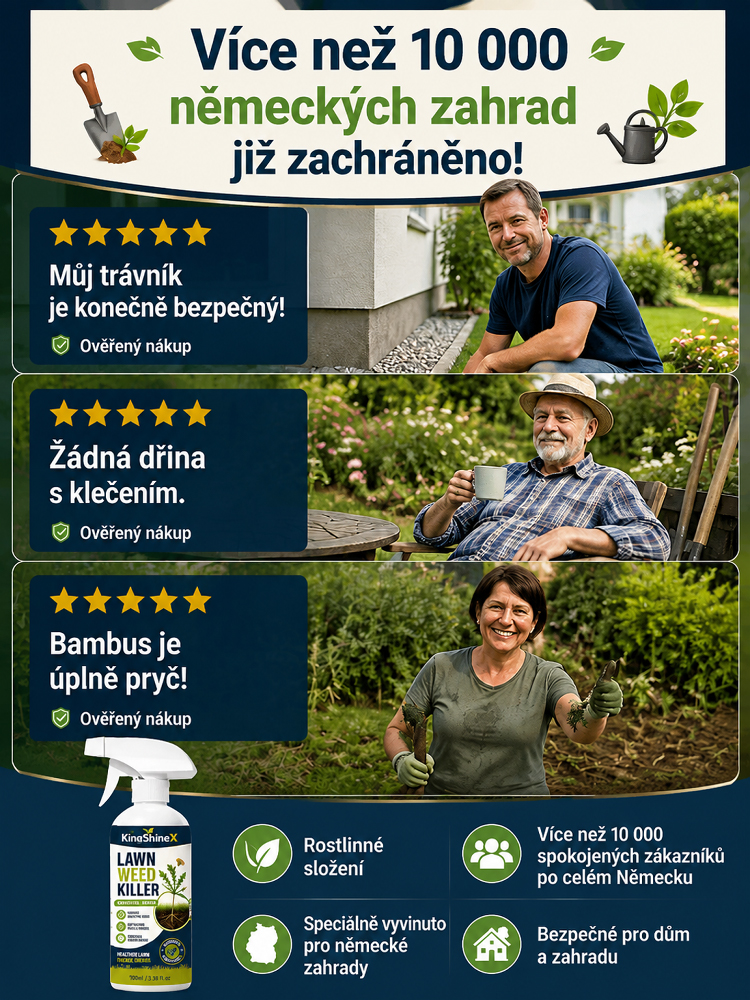 [Konec drahým zahradnickým pracím] Domácí odstraňovač plevele – ničí odolné bambusové kořeny a plevel přímo u kořene