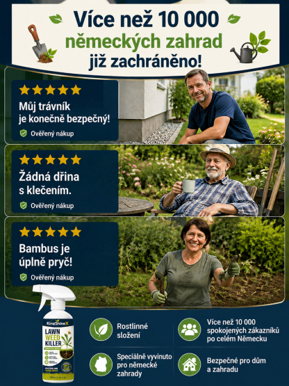 [Konec drahým zahradnickým pracím] Domácí odstraňovač plevele – ničí odolné bambusové kořeny a plevel přímo u kořene