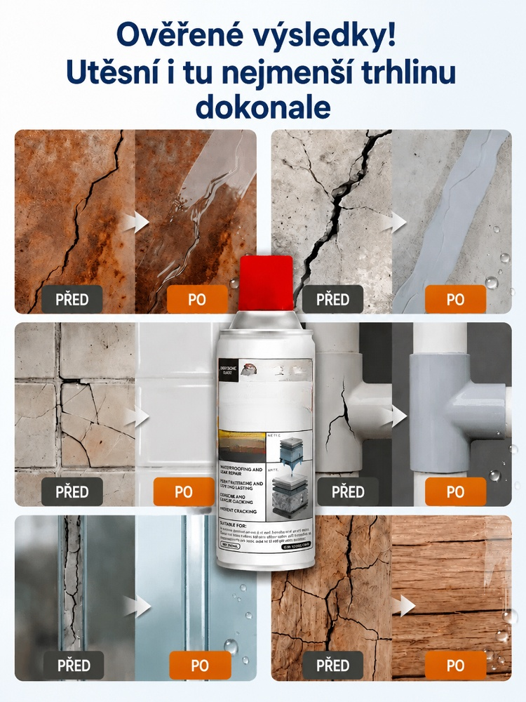 Německý rychleschnoucí voděodolný sprej