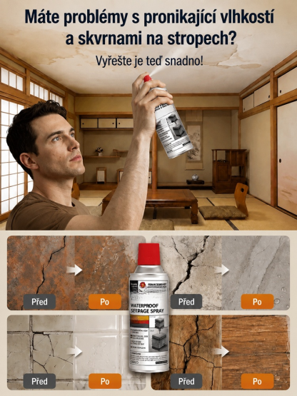 Německý rychleschnoucí voděodolný sprej