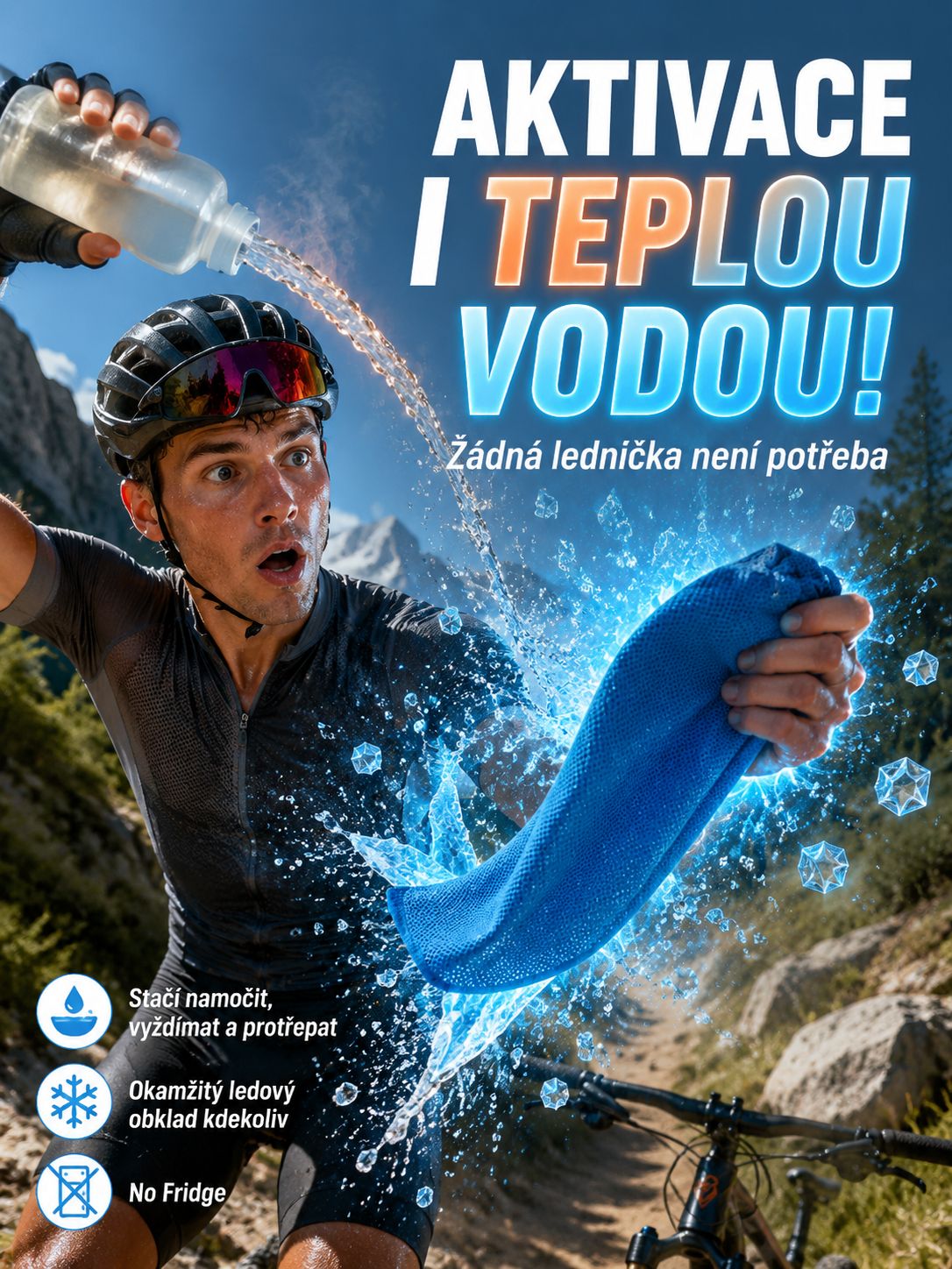 Letní chladicí ručník