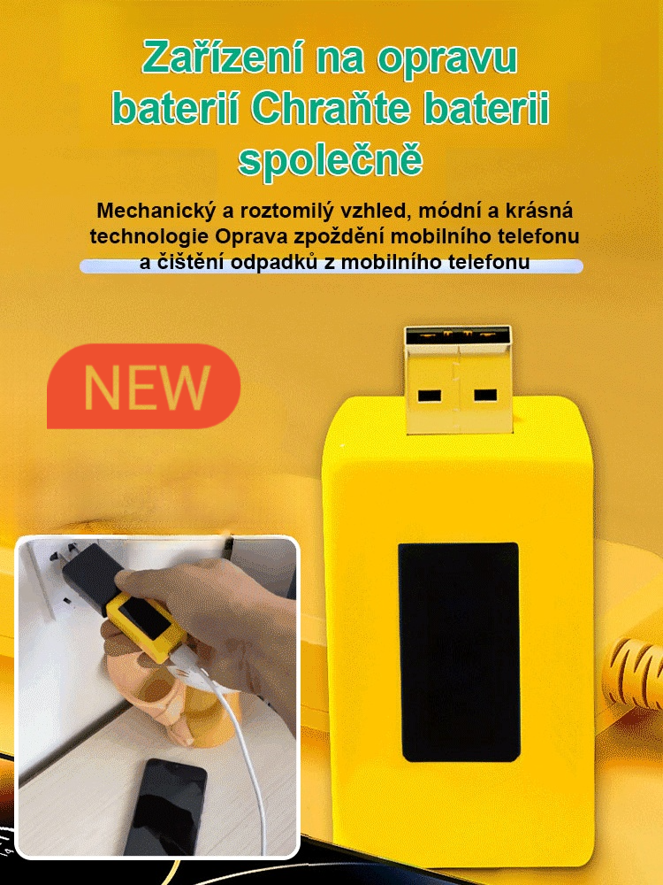 Regenerátor baterie smartphonu: Obnovte plný výkon bez výměny telefonu!