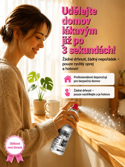 Německý rychleschnoucí voděodolný sprej