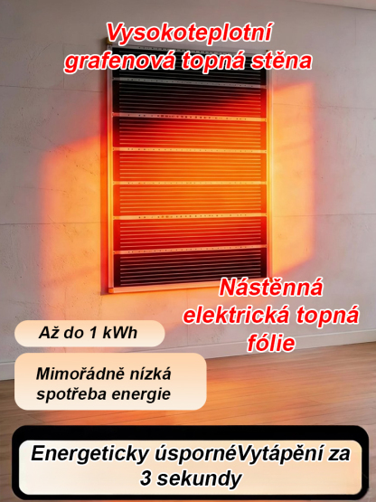Grafenový Infrapanel s Bleskovým Ohřevem za 3s | Úspora Energie až 50%