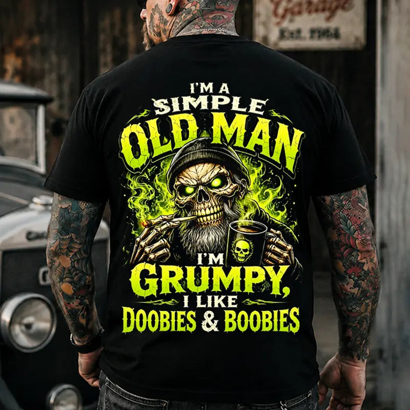 Funny Gen X Biker Graphic Tee