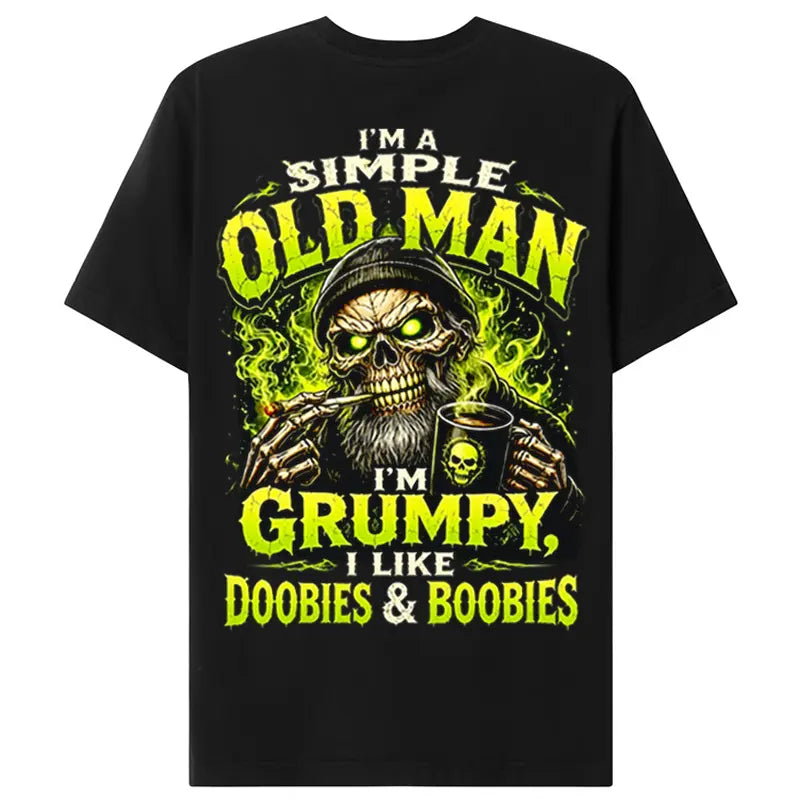 Funny Gen X Biker Graphic Tee