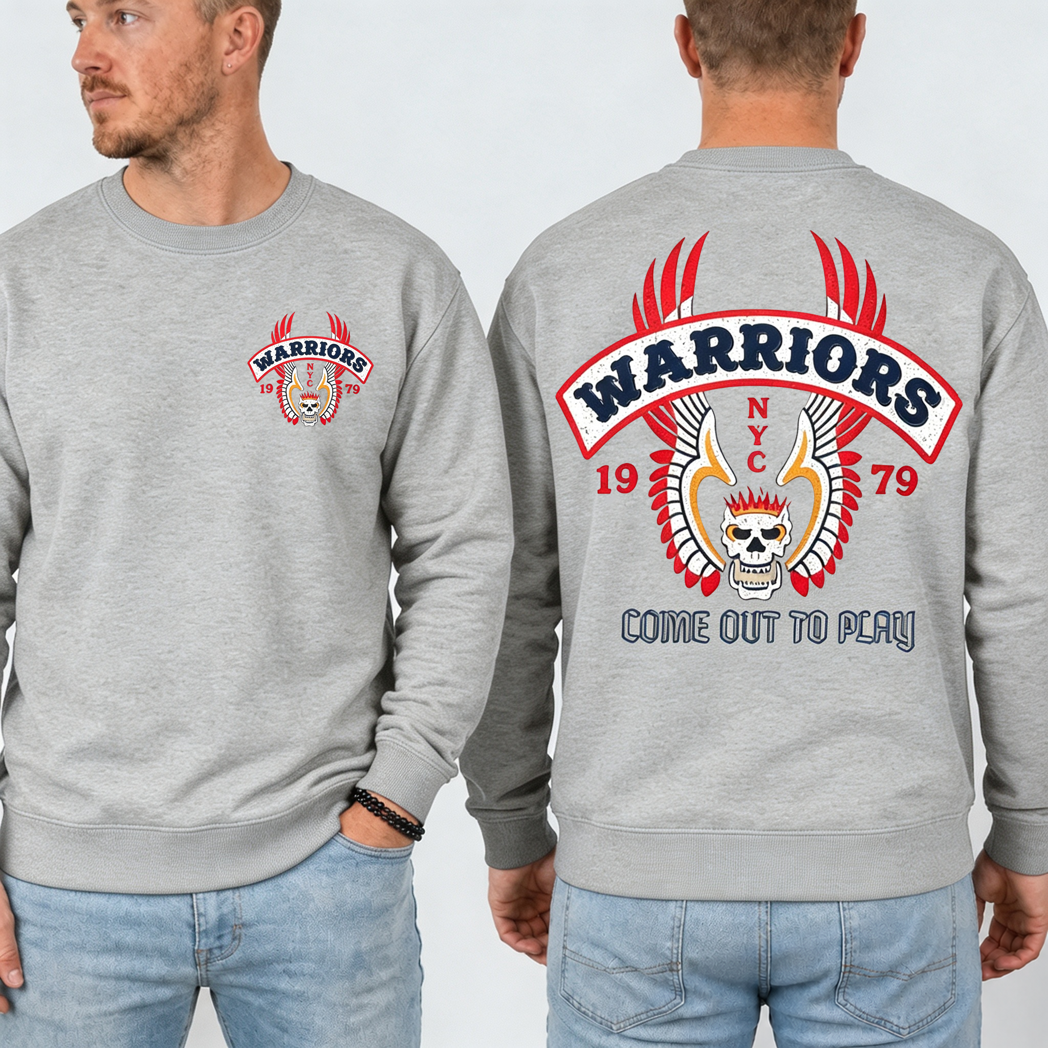 The Warriors "Come Out To Play" 1979 Retro Movie Sweatshirt