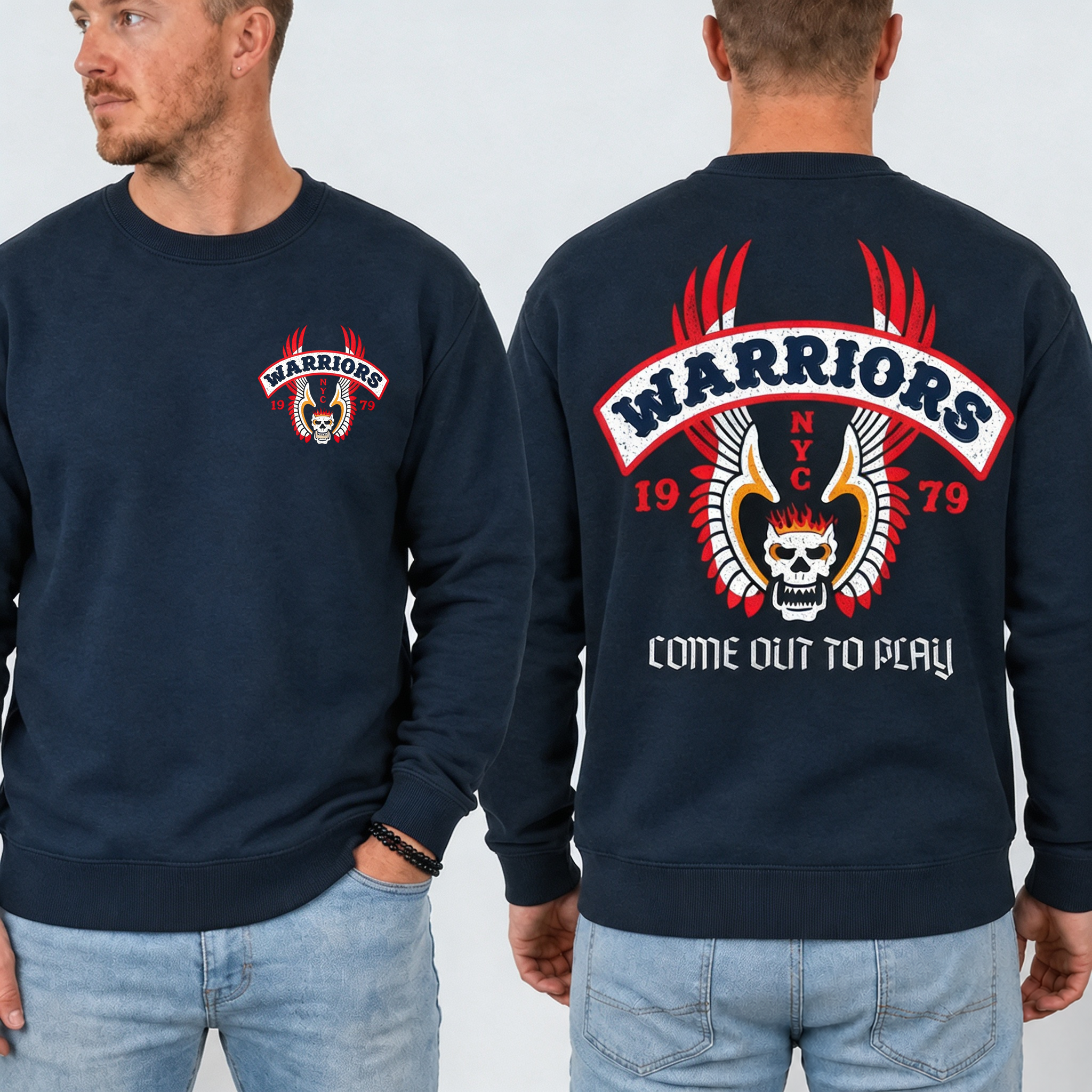 The Warriors "Come Out To Play" 1979 Retro Movie Sweatshirt