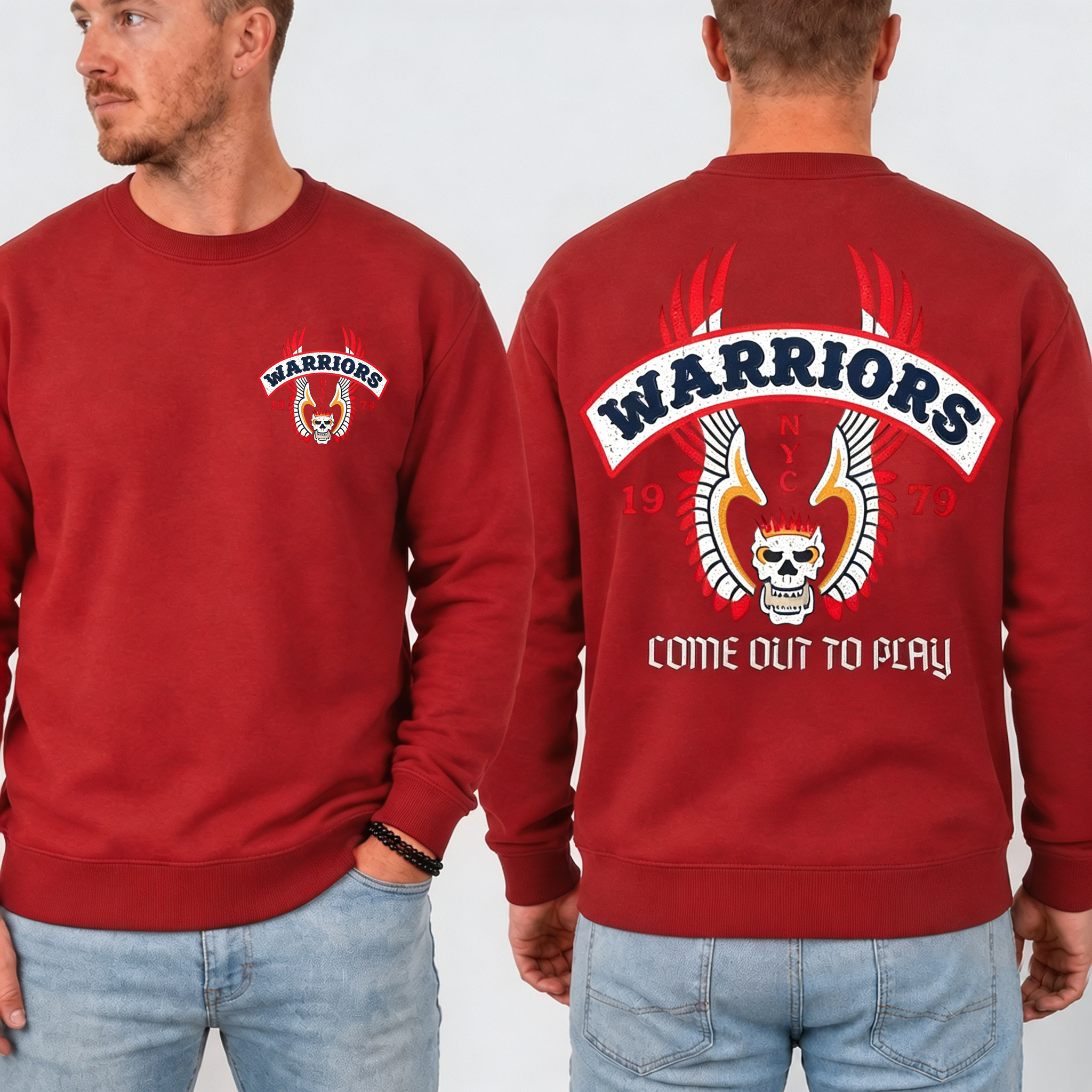 The Warriors "Come Out To Play" 1979 Retro Movie Sweatshirt
