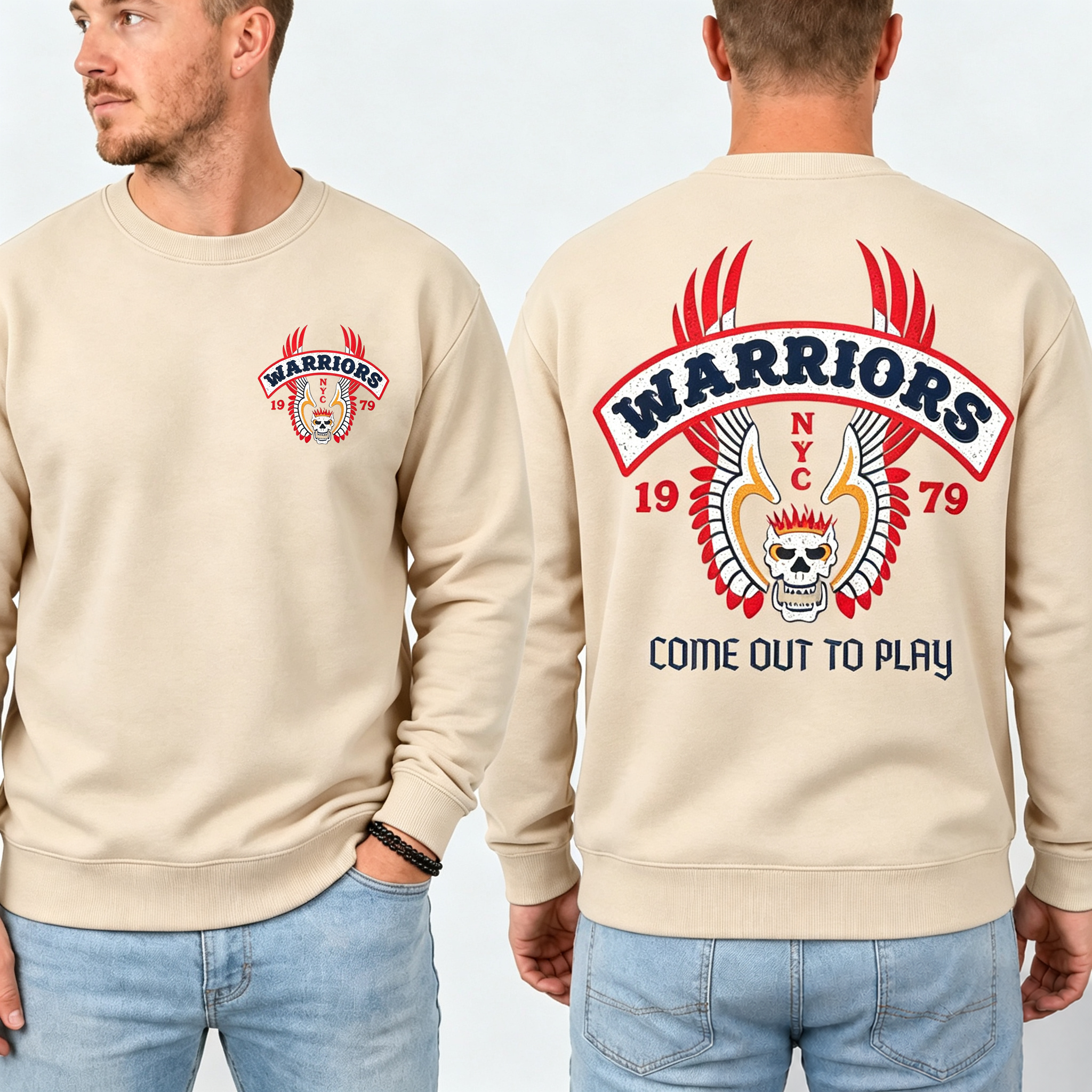 The Warriors "Come Out To Play" 1979 Retro Movie Sweatshirt