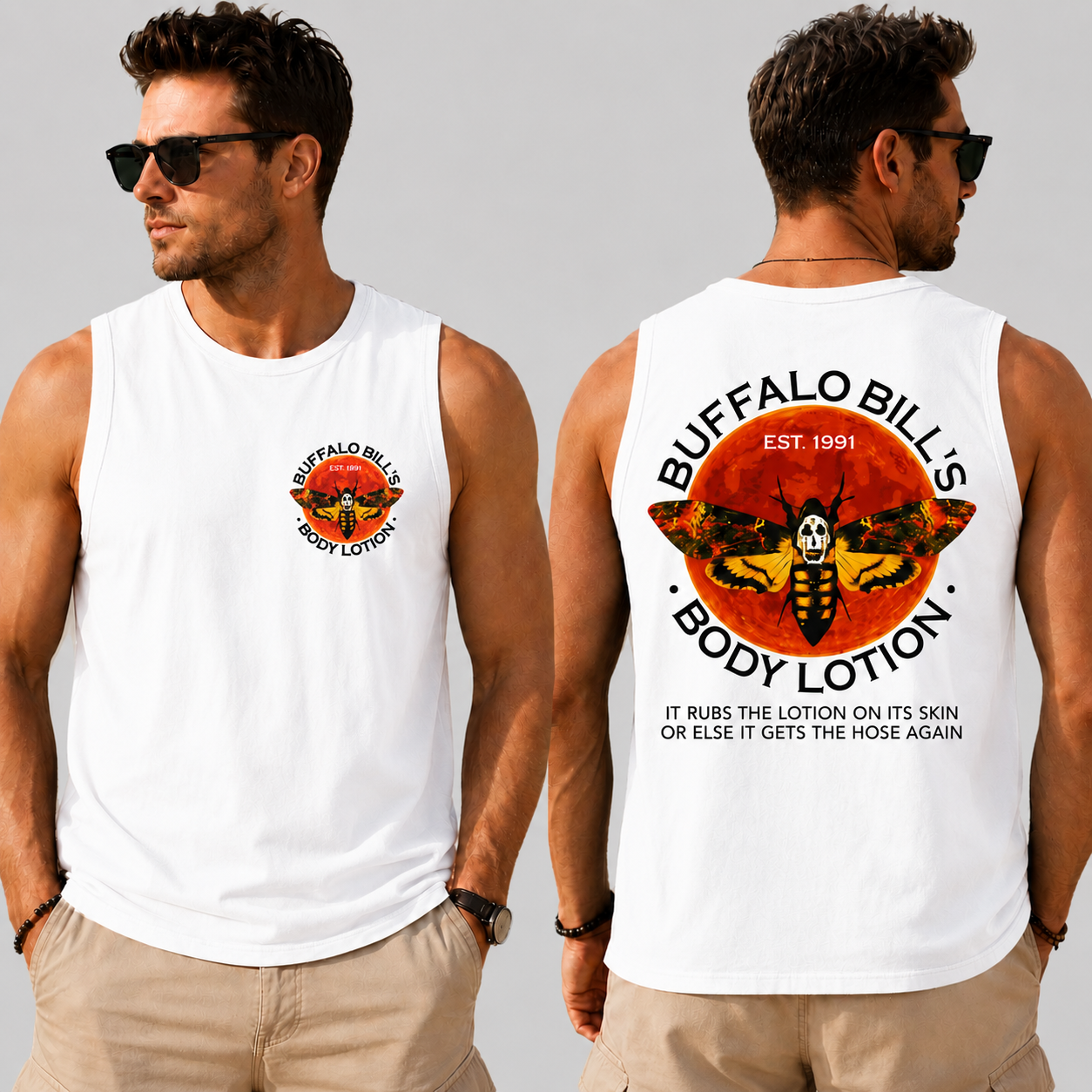 Silence of the lambs Halloween Tank Top