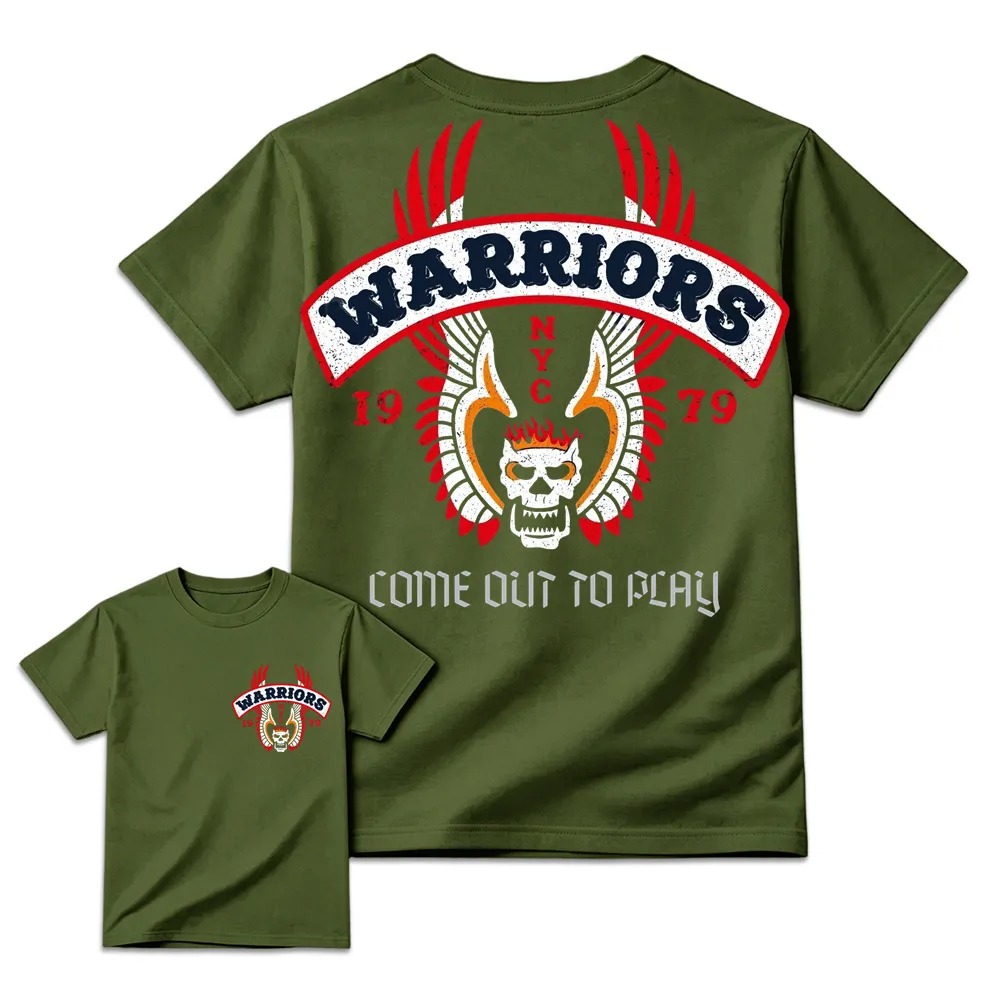 The Warriors "Come Out To Play" 1979 Retro Movie T-Shirt