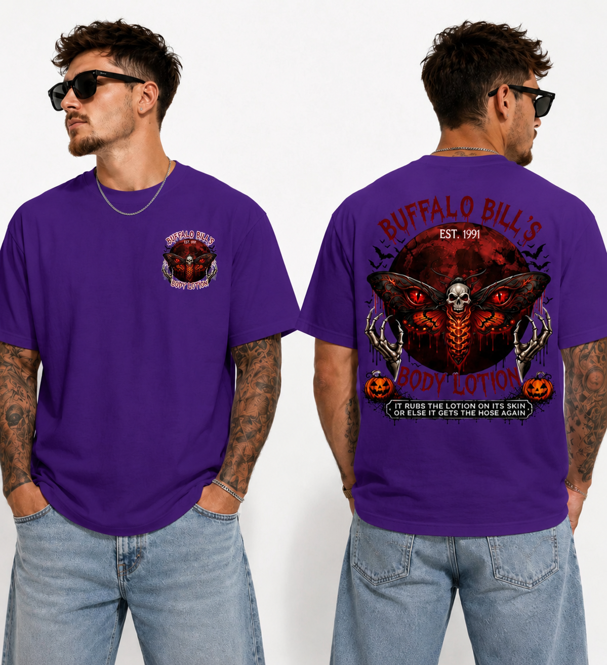 Buffalo Bill's Body Lotion Horror Halloween Shirt