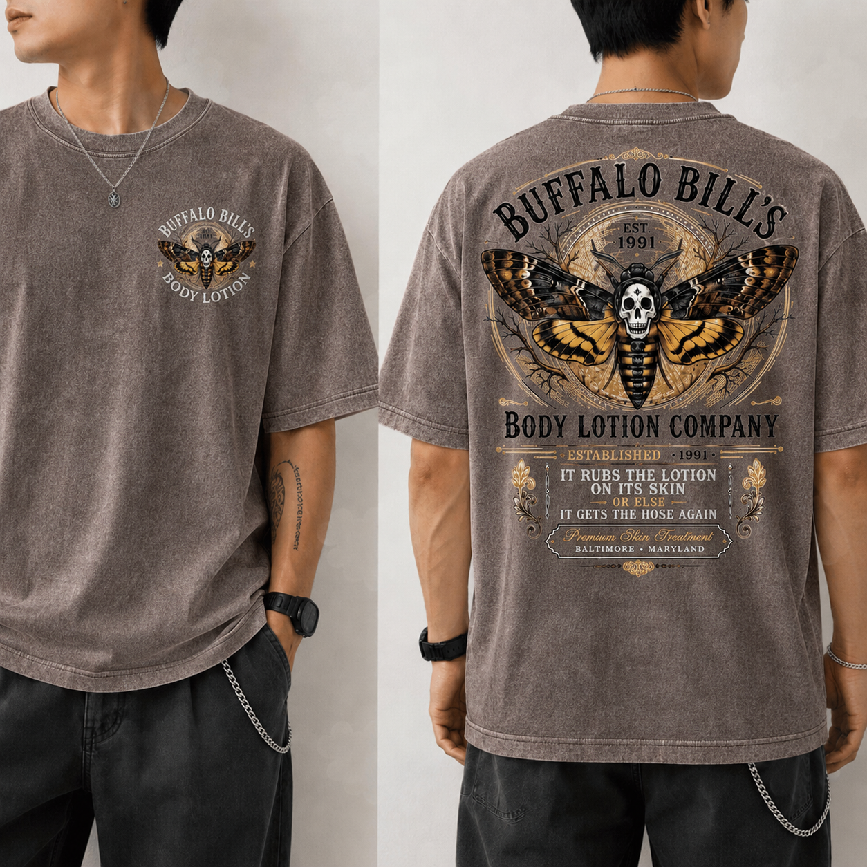 Buffalo Bill Body Lotion Company Washed Shirt